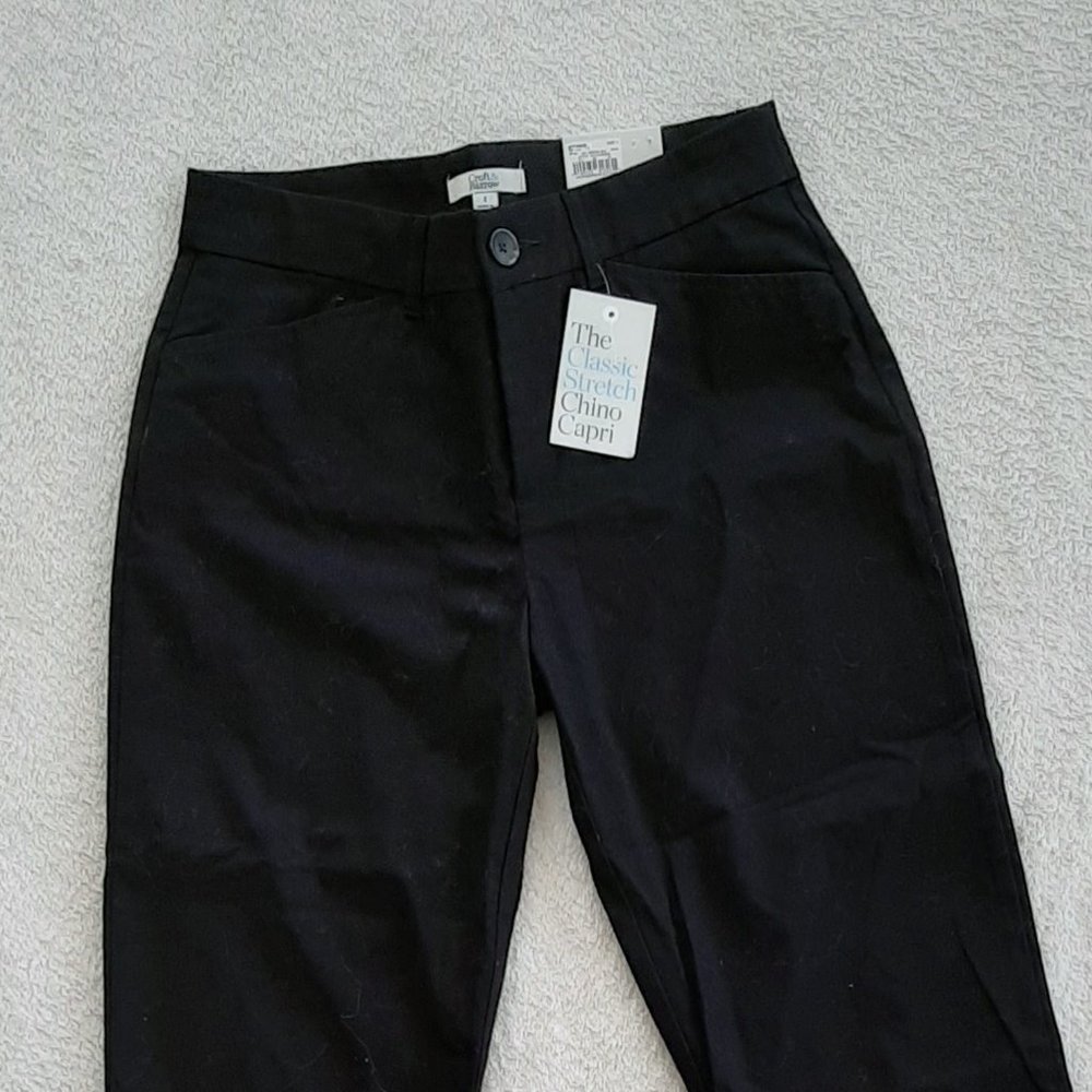 Croft & Barrow Chino Capri Dress Pants